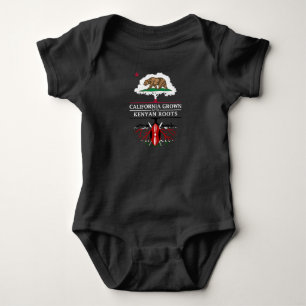 Kalifornien som är fullvuxet med Kenya, rotar T Shirt