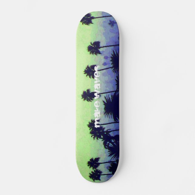Kalifornien som drömm skateboarden skateboard bräda 20,5 cm (Framsida)
