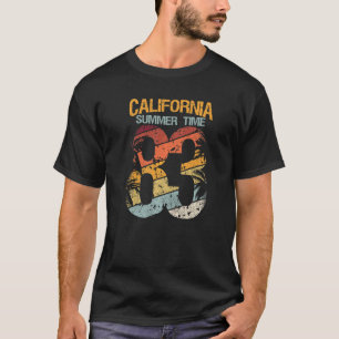Kalifornien, sommartid 83, Beach Santa Cruz Surfin T Shirt