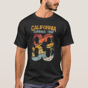 Kalifornien, sommartid 83, Beach Santa Cruz Surfin T Shirt