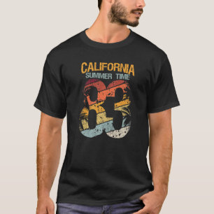 Kalifornien, sommartid 83, Beach Santa Cruz Surfin T Shirt