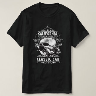 Kalifornien Speciell Anpassningsbar Classic Car T Shirt