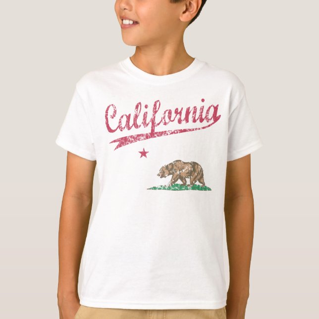 Kalifornien sportstil tee (Framsida)
