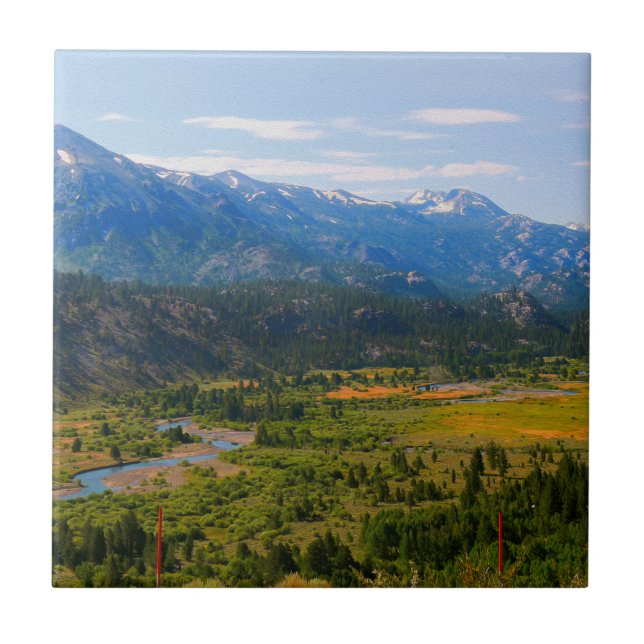 Kalifornien SR 108 Sonora Pass Kakelplatta (Framsidan)