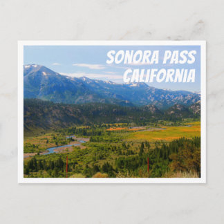 Kalifornien SR 108 Sonora Pass Vykort