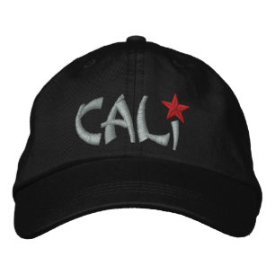 Kalifornien STAR Embroidery Broderad Keps