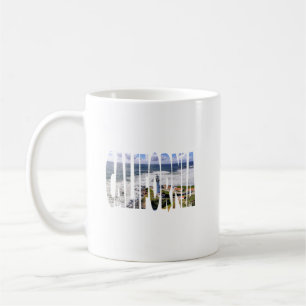 Kalifornien stat kaffemugg