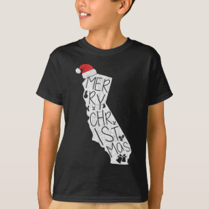 Kalifornien State-julgrafik Ugly Julafton Sweat T Shirt