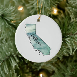 Kalifornien State Painting Illustration Ornament