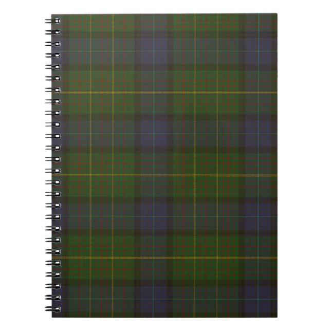 Kalifornien State tartan Anteckningsbok (Framsidan)