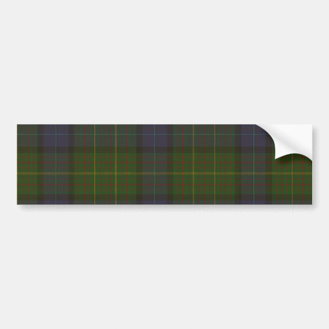 Kalifornien State tartan Bildekal (Framsidan)