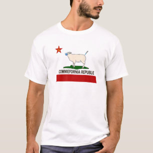Kalifornien Statlig flagga Funny T Shirt