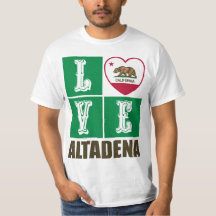 Kalifornien Statlig flagga Heart Altadena