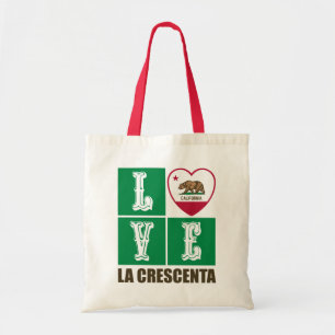 Kalifornien Statlig flagga Heart La Crescenta Tygkasse