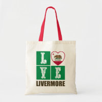 Kalifornien Statlig flagga Heart Livermore
