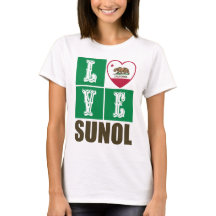 Kalifornien Statlig flagga Heart Sunol