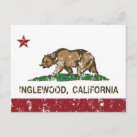 Kalifornien Statlig flagga Inglewood