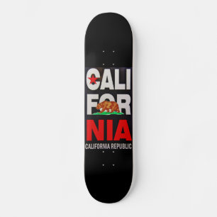 Kalifornien Statlig flagga Mini Skateboard Bräda 18,5 Cm