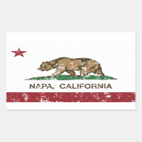 Kalifornien Statlig flagga Napa