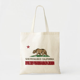 Kalifornien statlig flagga San Francisco Tygkasse