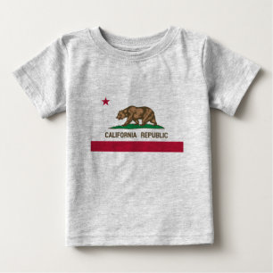 Kalifornien Statlig flagga T-shirt
