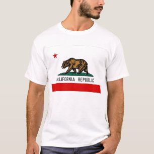 Kalifornien statlig flagga t-shirt