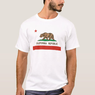Kalifornien, Statlig flagga Tee Shirt