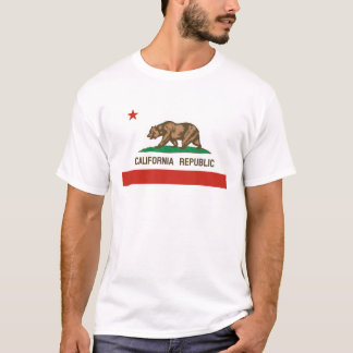 Kalifornien, Statlig flagga Tee Shirt
