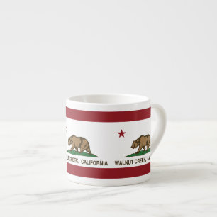 Kalifornien statlig flagga Walnut Creek Espressomugg