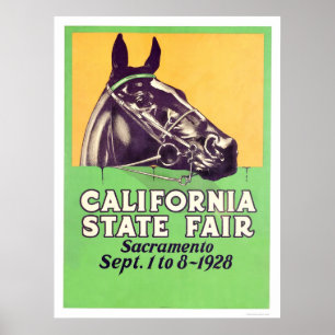 Kalifornien statlig mässa 1928 poster