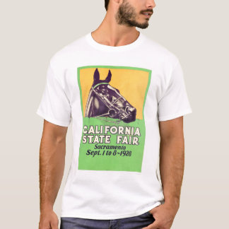 Kalifornien statlig mässa 1928 tee shirt