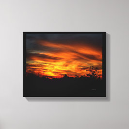 Kalifornien sunset canvastryck