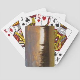 Kalifornien Sunset (Kaliforniens landskap) Casinokort