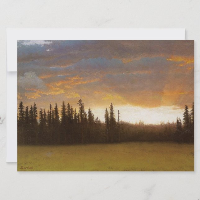 Kalifornien Sunset (Kaliforniens landskap) Kort (Framsida)