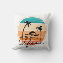 Kalifornien sunset-Vintage Kudde