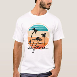 Kalifornien sunset-Vintage T Shirt