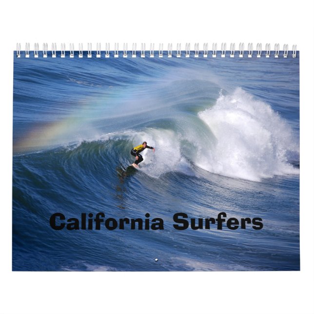Kalifornien surfarekalender kalender (Omslag)