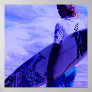 Kalifornien Surfer Poster