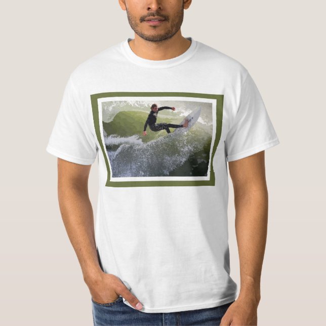 Kalifornien Surfer T-shirt (Framsida)