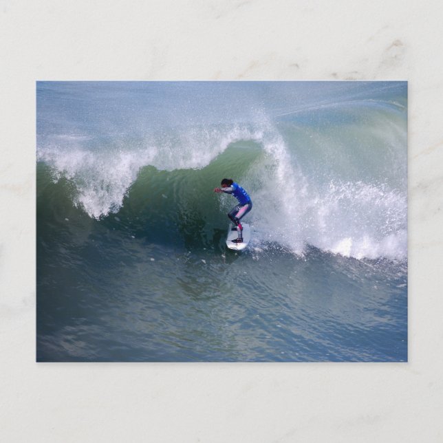 Kalifornien Surfer-vykort Vykort (Framsida)