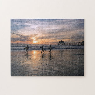 Kalifornien Surfers i Sunset Pussel