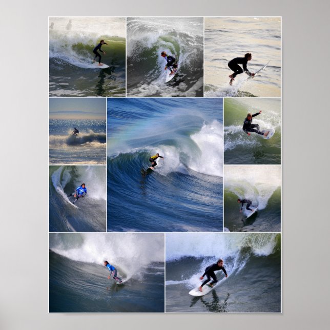 Kalifornien Surfers Poster (Framsidan)