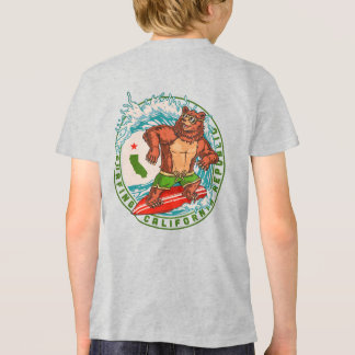 Kalifornien Surfing Bear Republic T Shirt