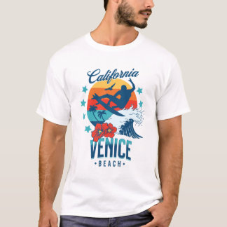 Kalifornien Surfing Venice-strand T Shirt