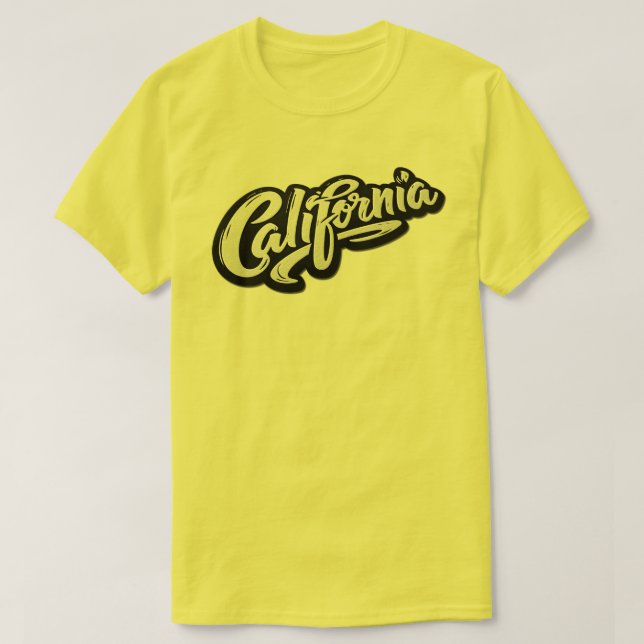 Kalifornien T Shirt (Design framsida)