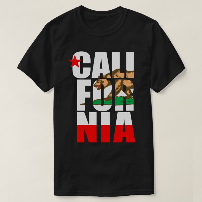Kalifornien T Shirt (Design framsida)