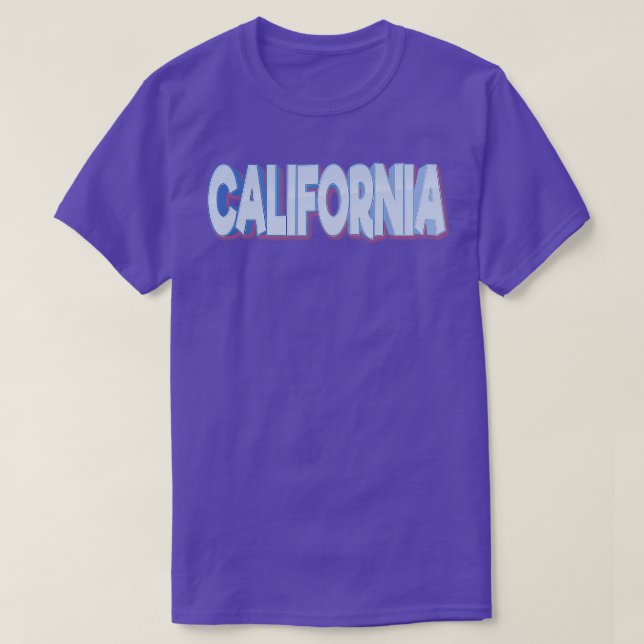 Kalifornien T Shirt (Design framsida)