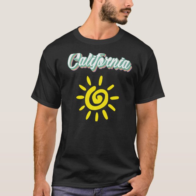 Kalifornien T Shirt (Framsida)