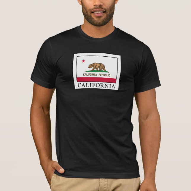 Kalifornien T Shirt (Framsida)