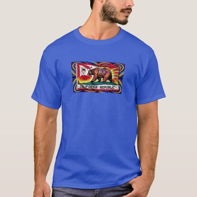 Kalifornien T Shirt (Framsida)